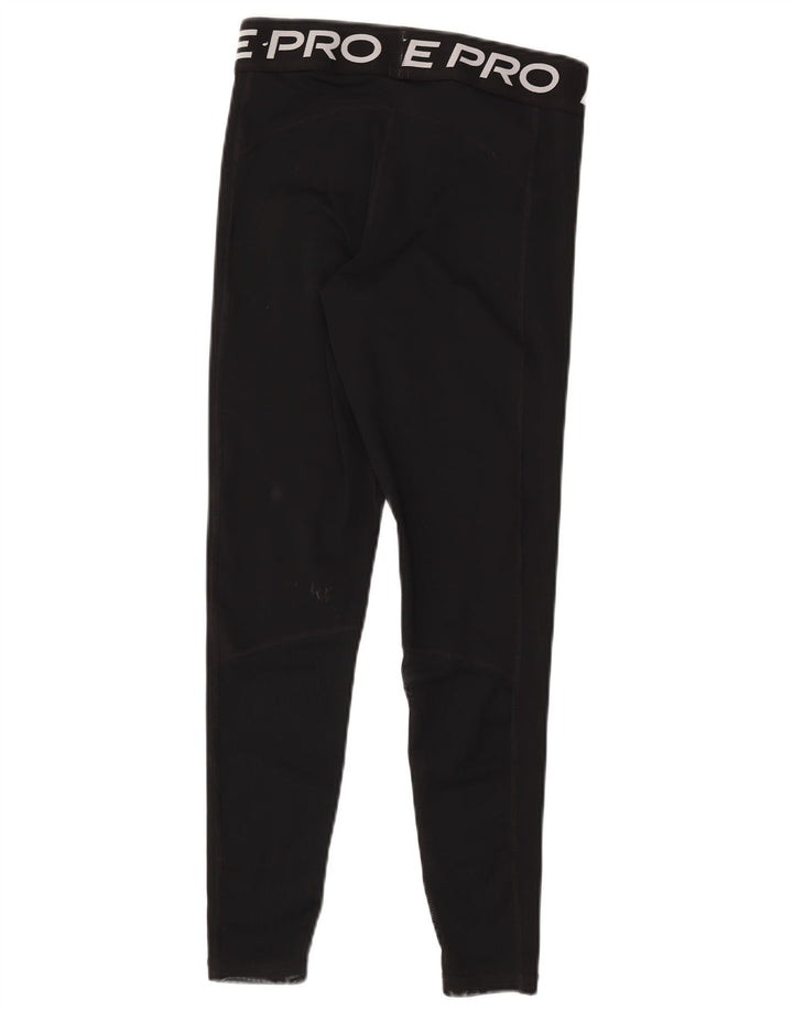 Nike Legging graphique Dri Fit pour femme UK 12 Noir moyen Polyester