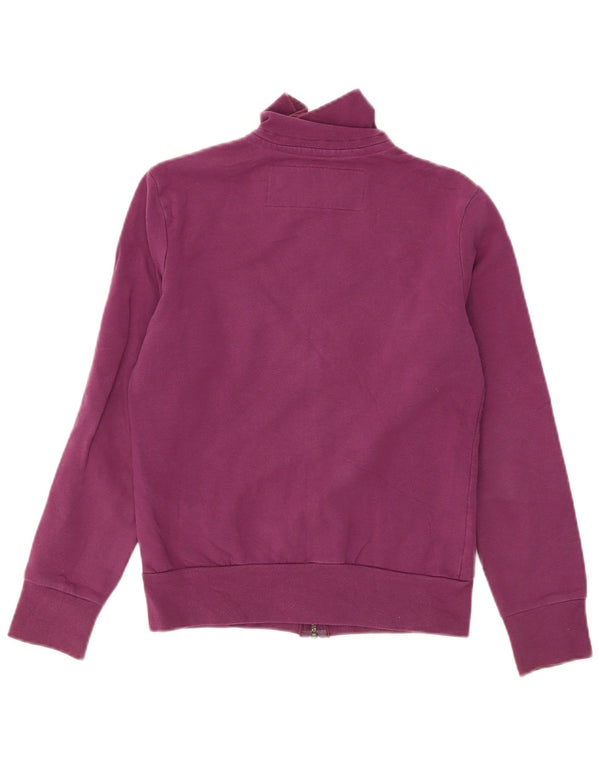 Replay Veste de survêtement graphique pour femme UK 10 Small Violet Coton