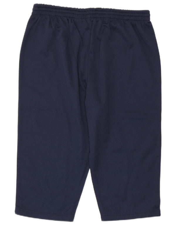 KAPPA Pantalon de Survêtement Capri Femme UK 18 XL Bleu Marine Polyester