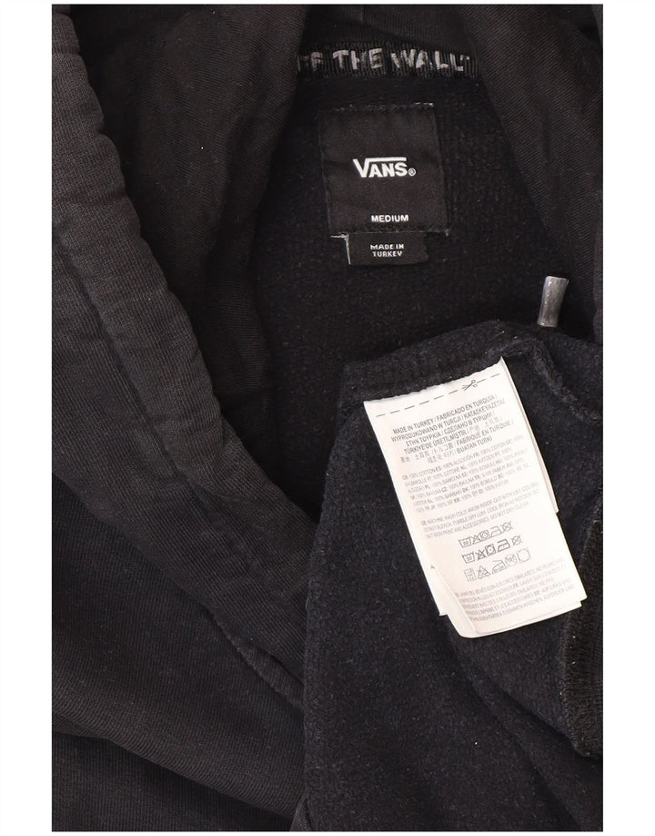 Vans Pull à capuche pour homme en coton noir moyen