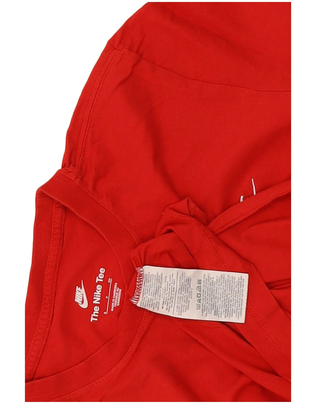 Nike T-Shirt Homme Petit Rouge Coton