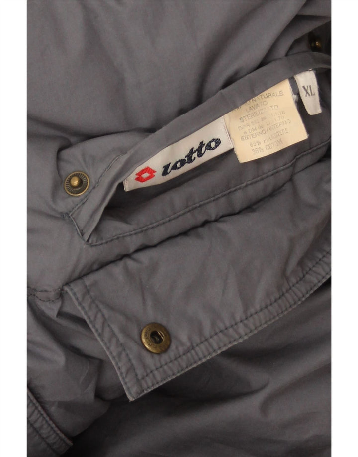 Lotto Veste matelassée réversible pour homme UK 42 XL Gris Polyester