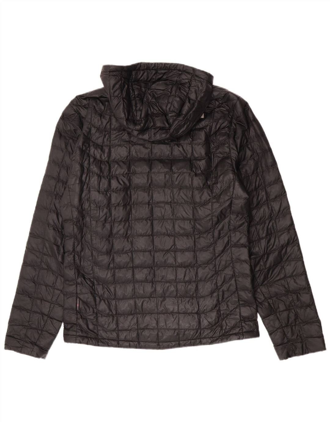 The North Face Veste rembourrée à capuche pour femme UK 14 Medium Black Nylon