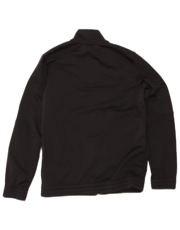 ADIDAS Veste de Survêtement Garçon 9-10 ans Noir Polyester