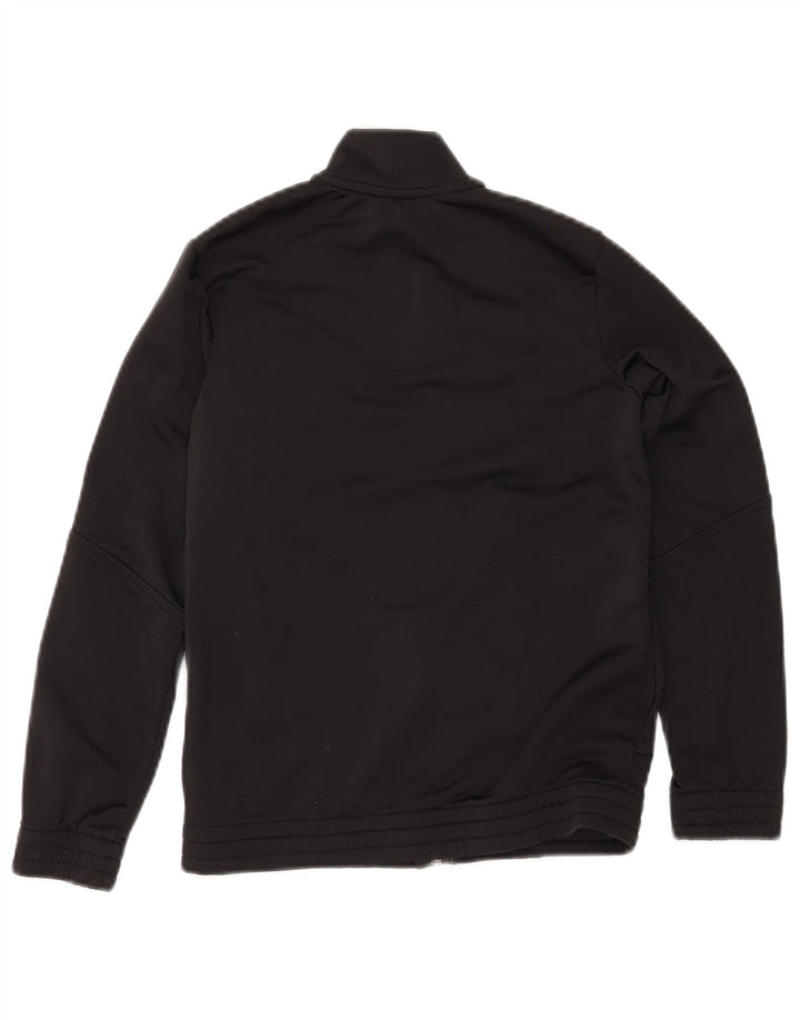 ADIDAS Veste de Survêtement Garçon 9-10 ans Noir Polyester