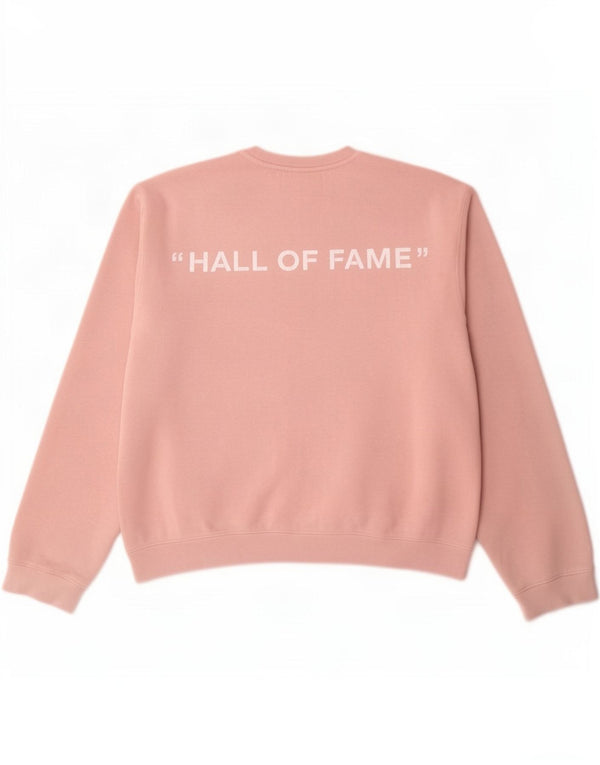 Replay Sweat-shirt graphique pour femme UK 20 2XL Rose Coton