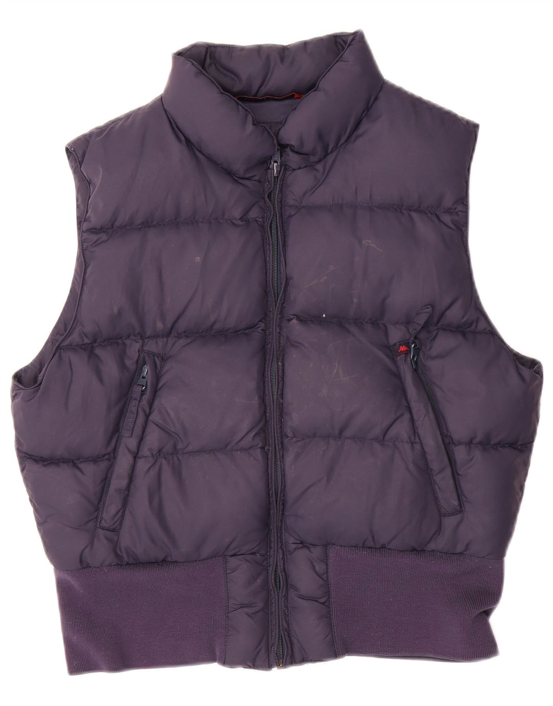Kappa Gilet rembourré pour femme UK 16 Large Bleu Marine Polyamide