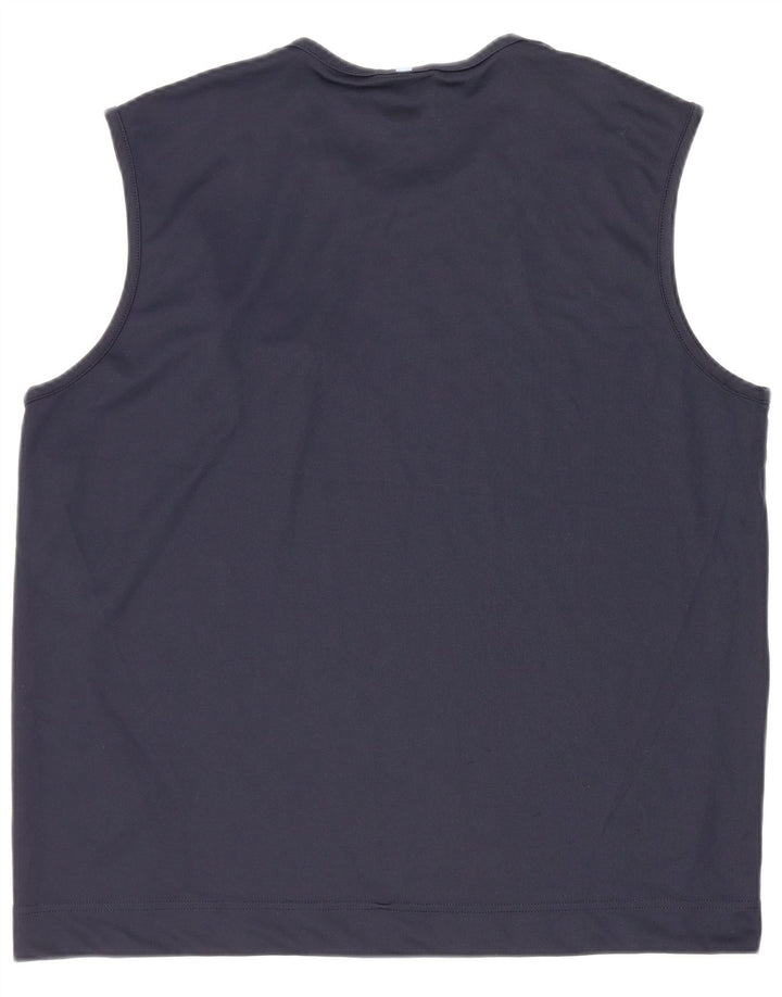 Adidas Homme Débardeur Grand Bleu Marine Polyester