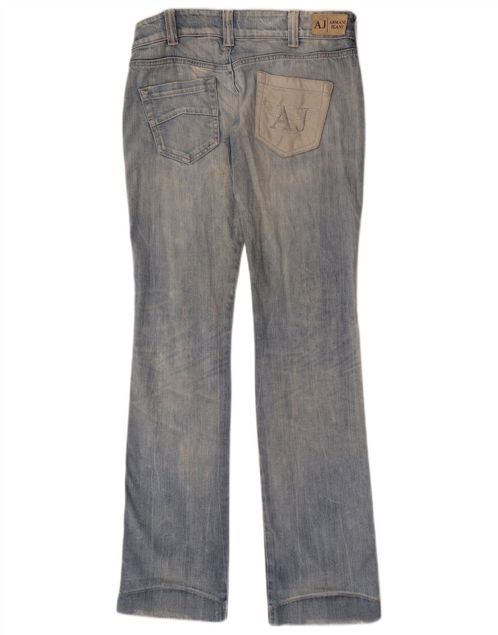 Armani Femme Jean Droit W26 L34 Bleu