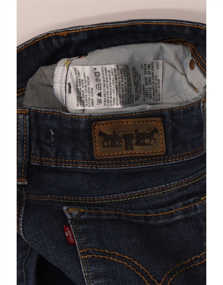 Levi's Jean Slim 571 Femme W27 L29 Bleu Coton