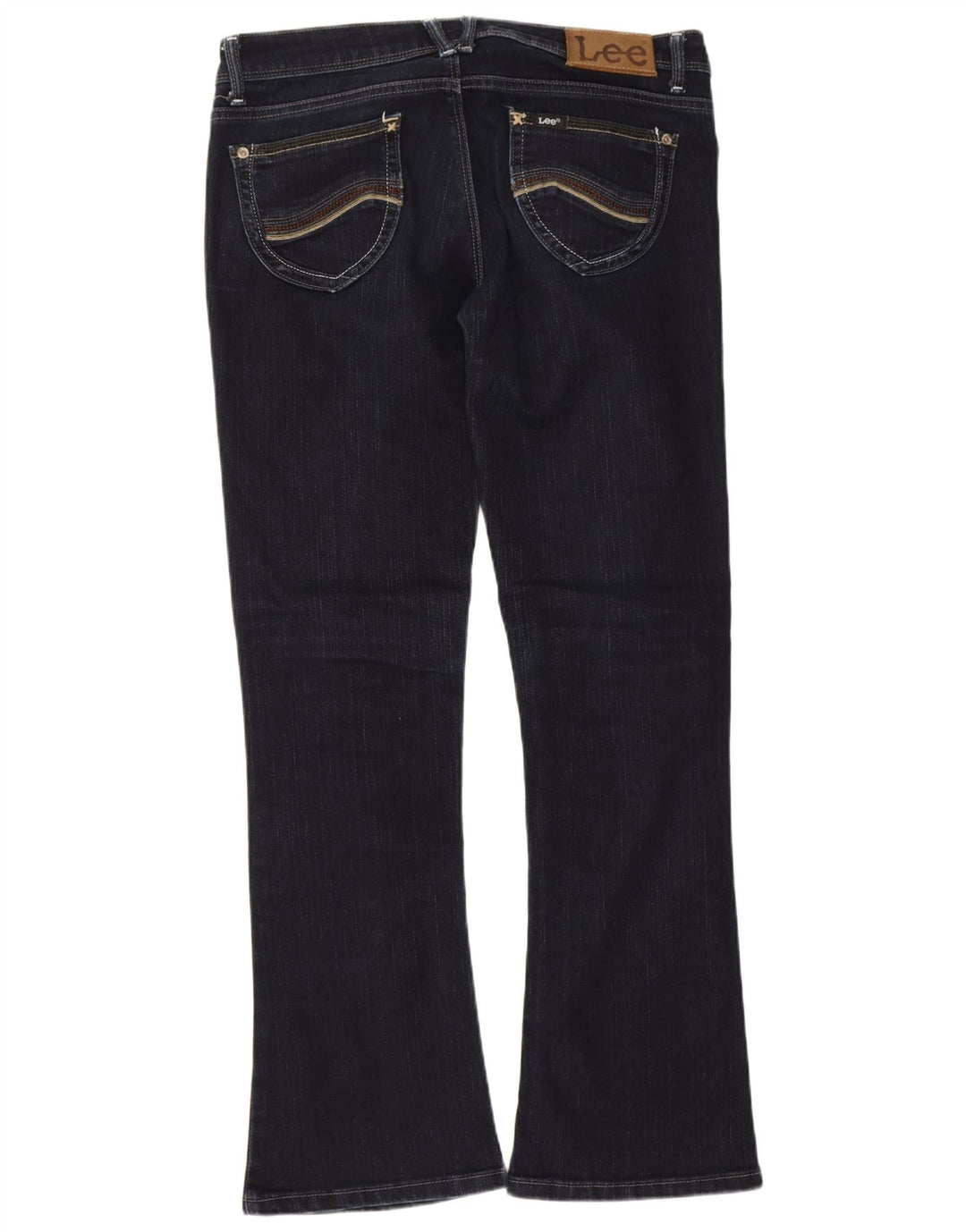 Lee Jean Bootcut Femme W30 L30 Bleu Marine Coton