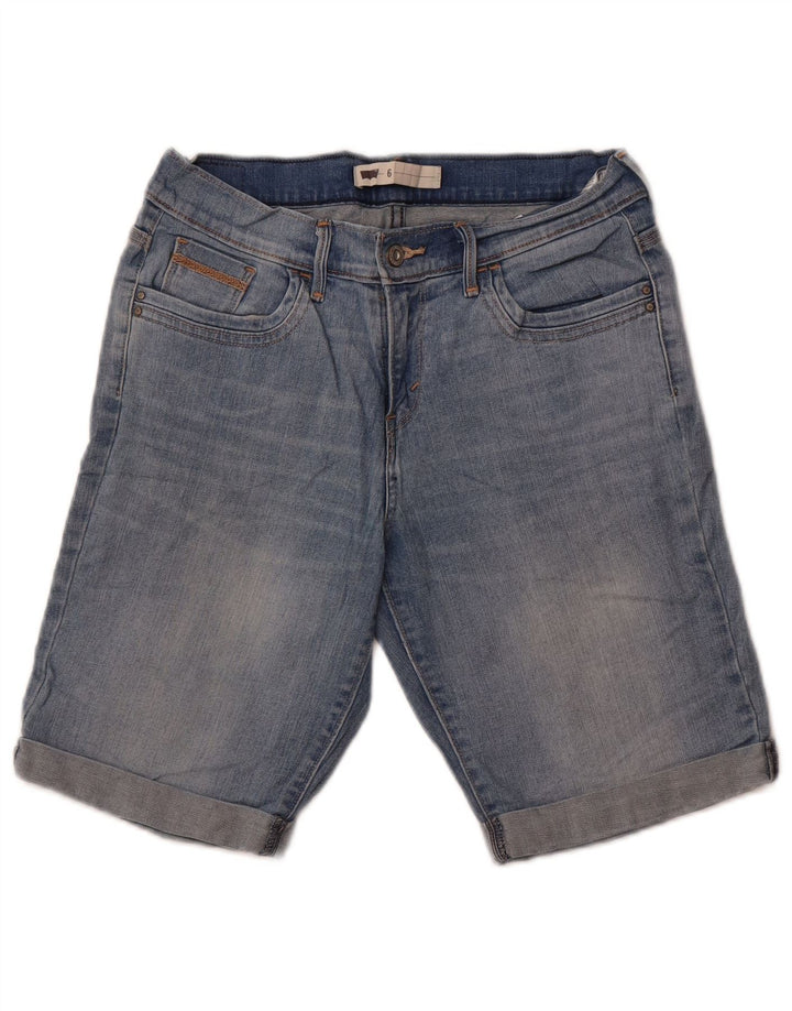 Levi's Short En Jean Femme US 6 Medium W28 Bleu Coton