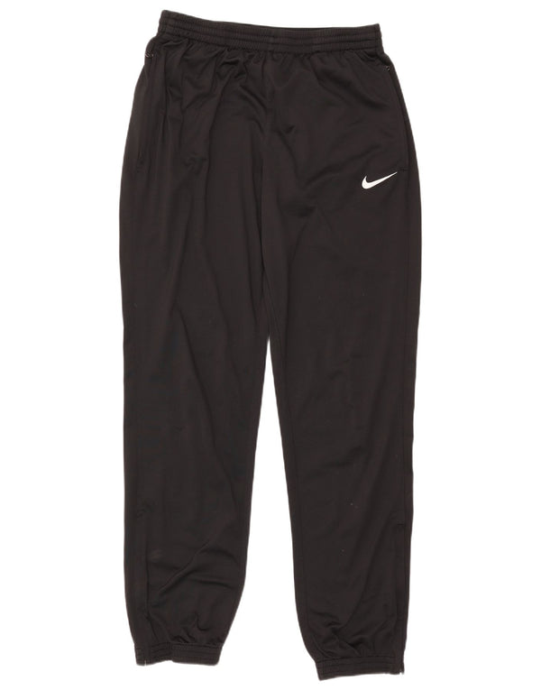NIKE Pantalon de survêtement Dri Fit pour hommes Pantalon de jogging Large Noir Polyester