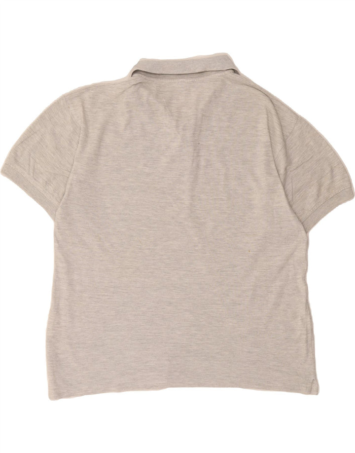 CHAMPION Mens Polo Shirt Large Grey Cotton Vintage Champion and Second-Hand Champion from Messina Hembry 