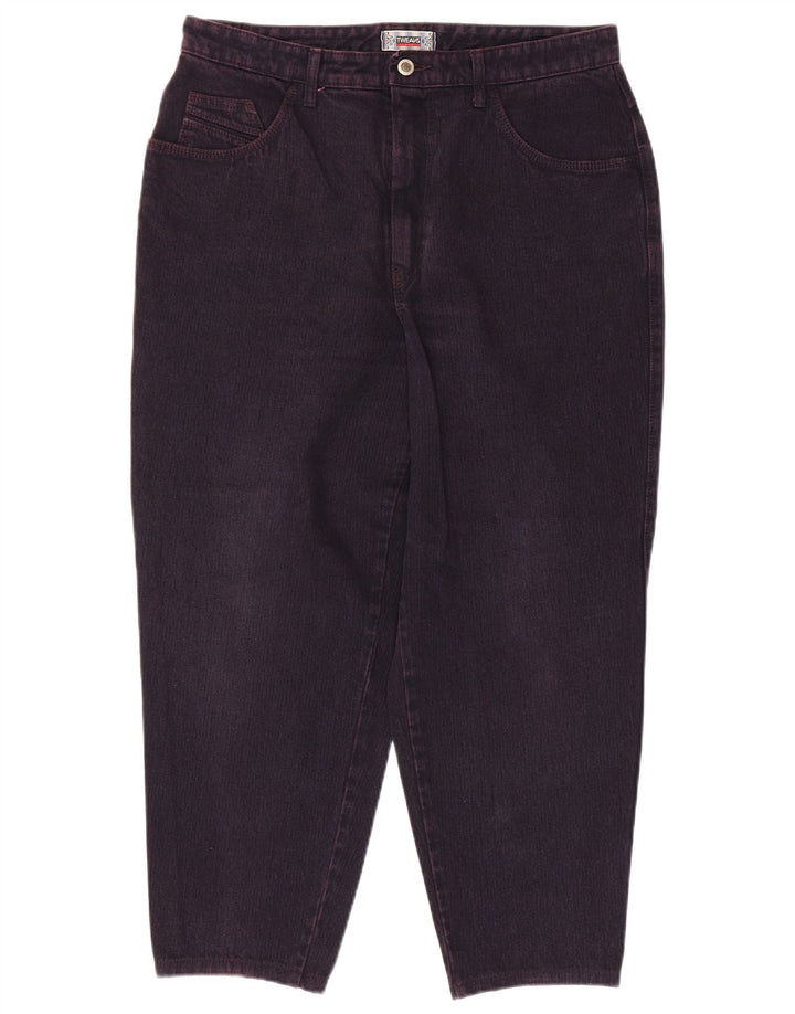 VINTAGE Jean fuselé femme W34 L27 Violet