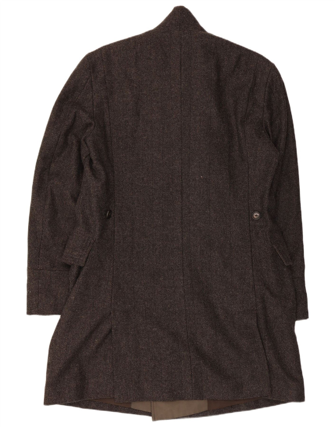 Hugo Boss Manteau double boutonnage pour homme EU 50 Grand chevrons gris