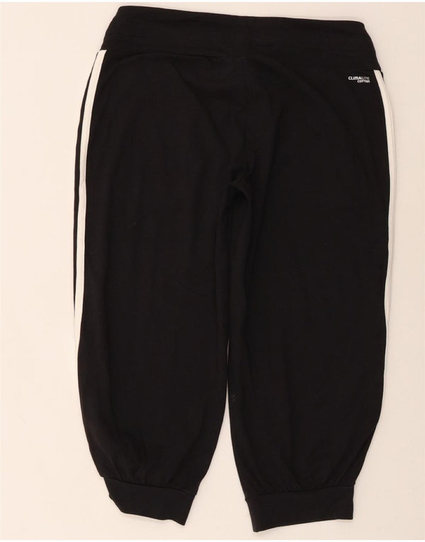 ADIDAS Pantalon de survêtement Climalite pour femme UK 8/10 Small Noir