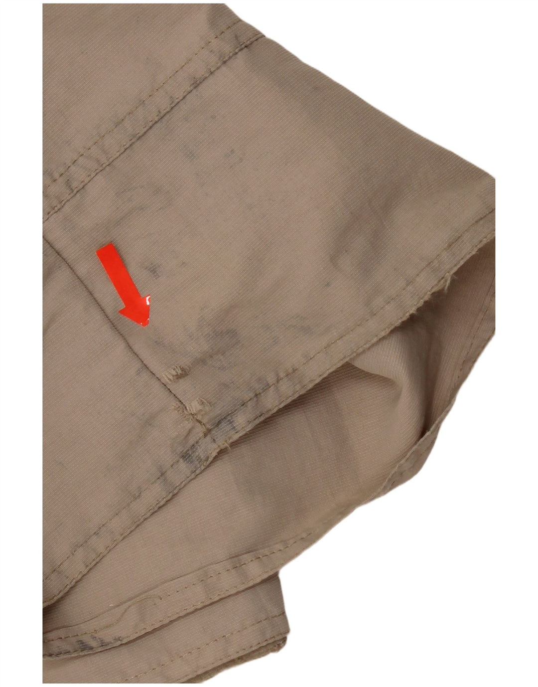 Reebok Pantalon de Survêtement Cargo Femme UK 12 Nylon Beige Moyen