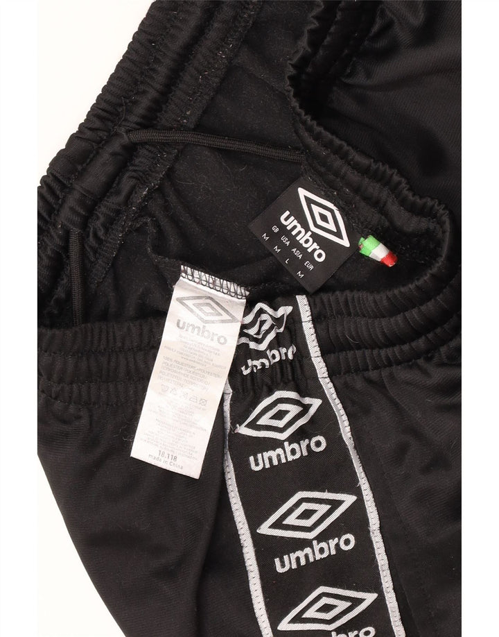 Umbro Pantalon de Survêtement Graphique Homme Noir Moyen Polyester