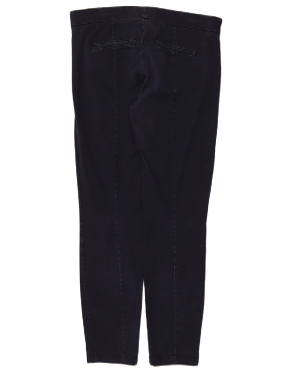 Gap Pantalon skinny décontracté pour femme UK 8 Small W30 L26 Bleu marine Coton