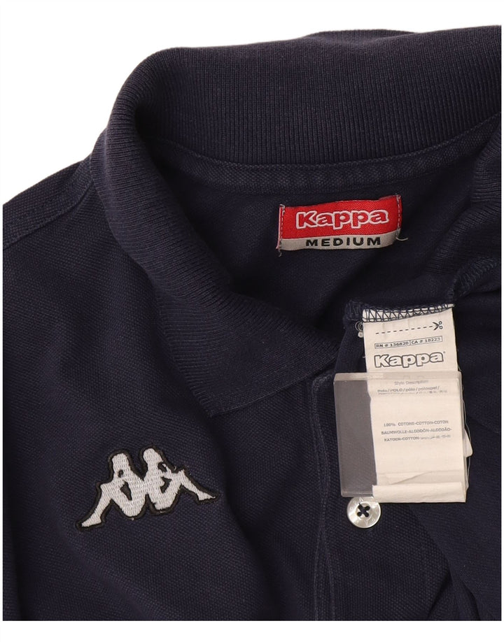 Kappa Polo Homme Bleu Marine Moyen Coton