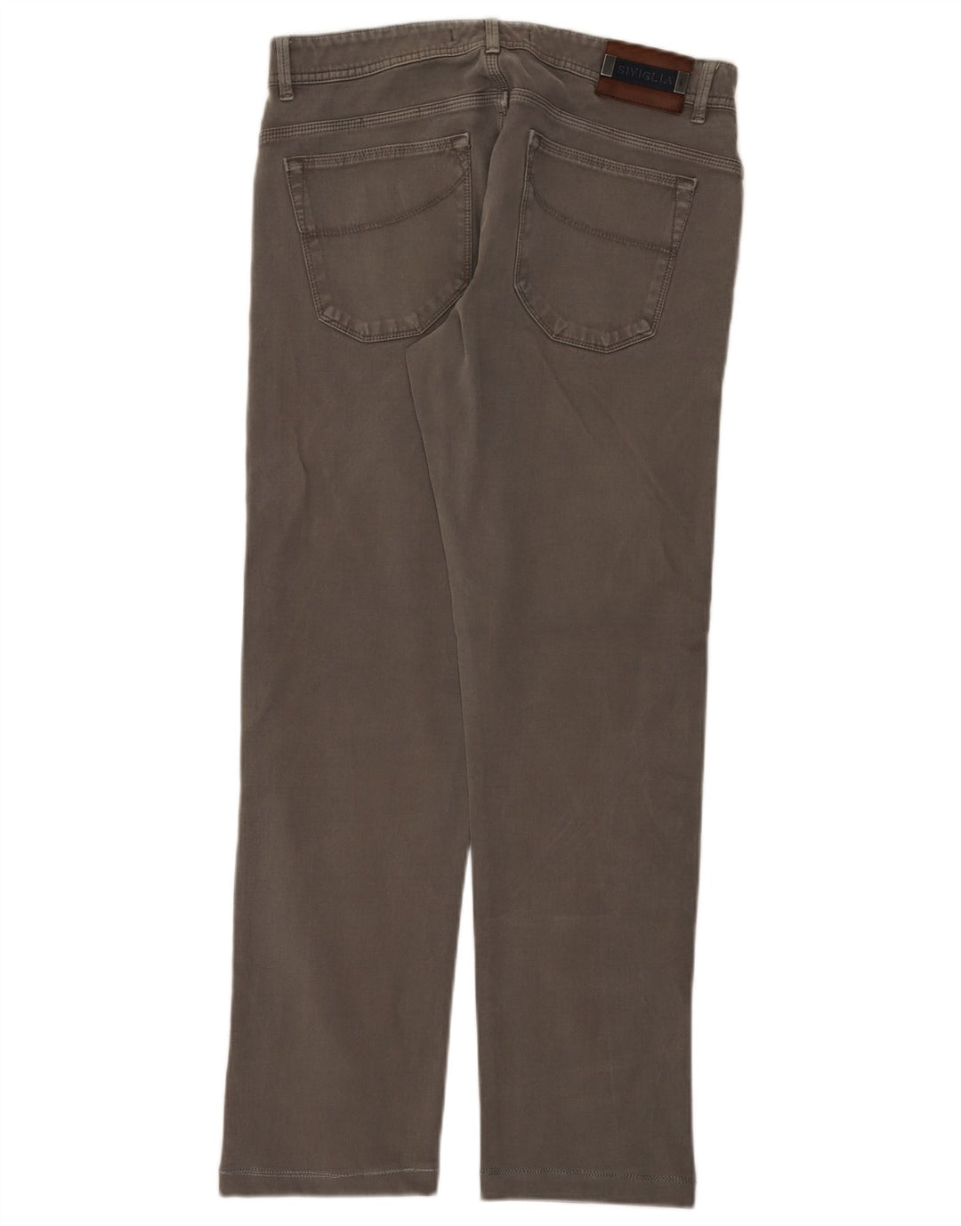 SIVIGLIA Jean Droit Homme W35 L30 Gris Coton