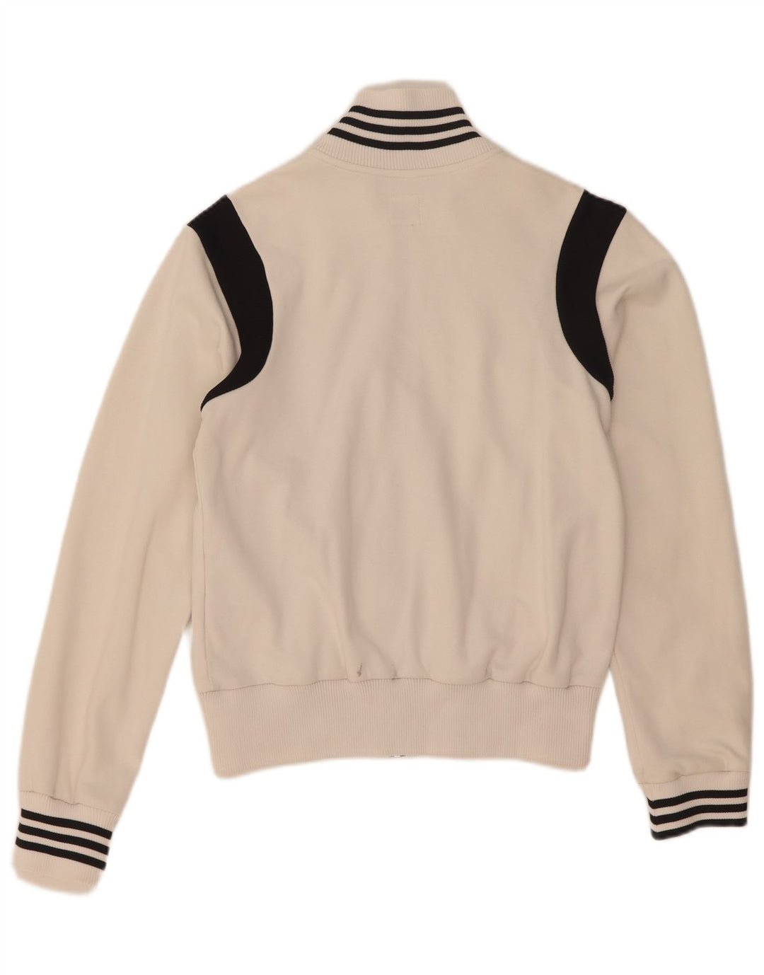 Adidas Veste de survêtement graphique pour femme UK 10 Petit colorblock blanc