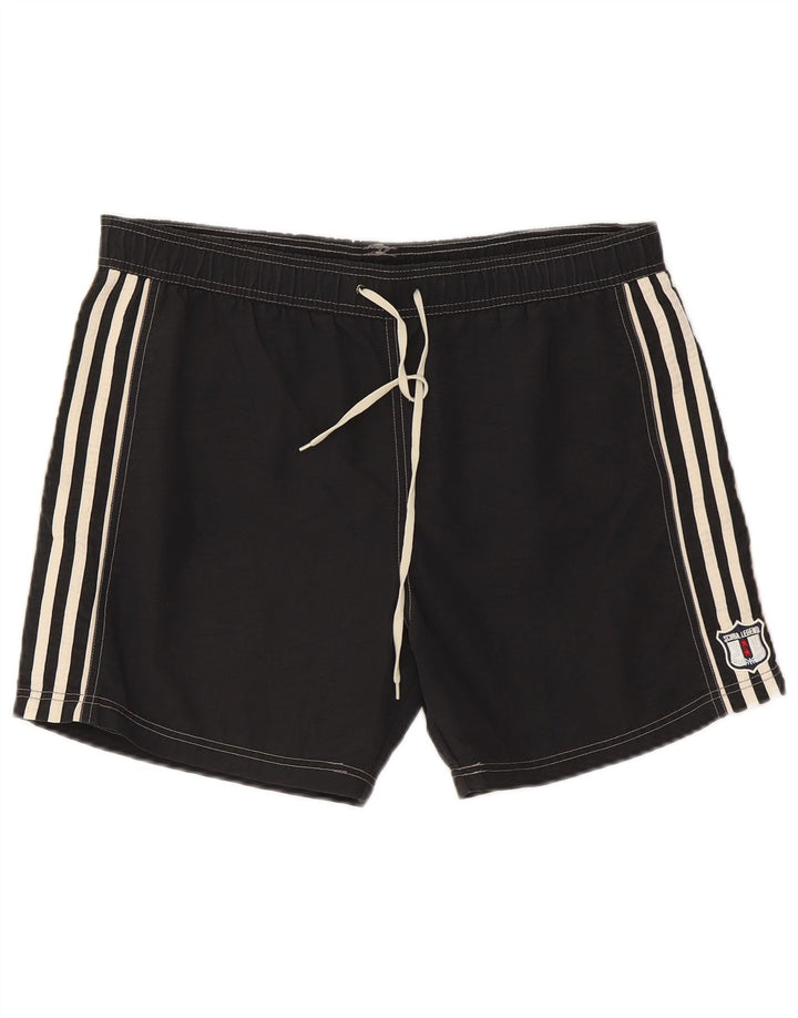 Short de bain homme vintage grand noir