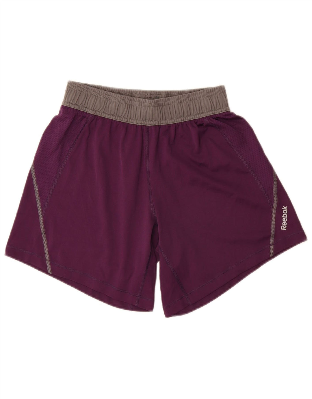 REEBOK Short de sport pour garçon 7-8 ans XS Violet Colourblock Polyester