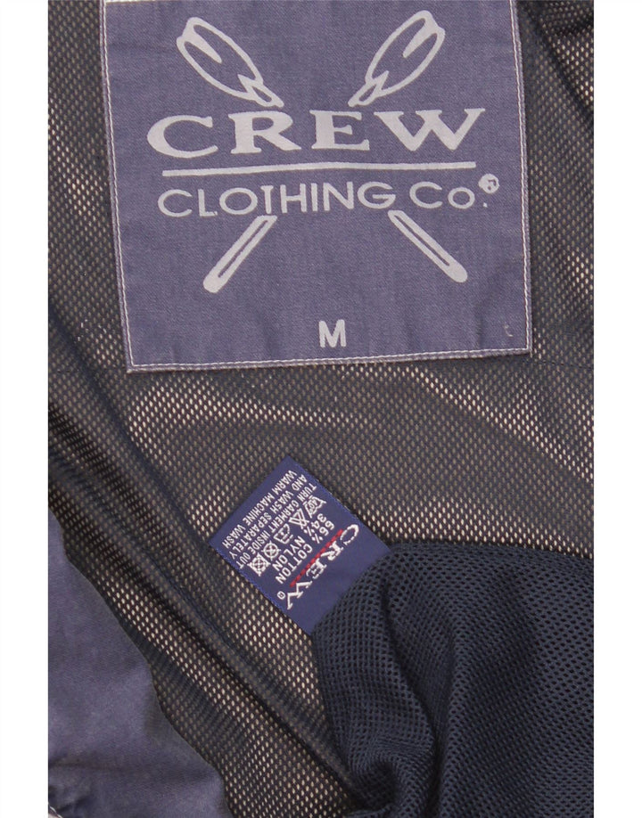 Crew Clothing Veste Bomber Homme UK 38 Bleu Moyen Coton