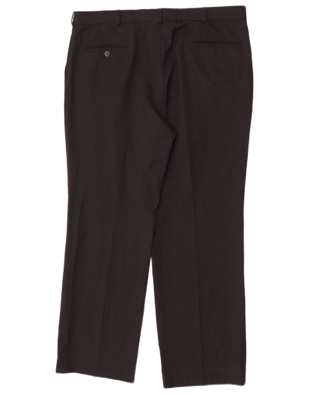 Farah Pantalon de costume pour homme W38 L30 Noir Polyester