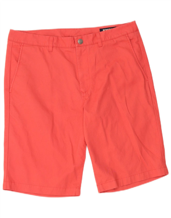 BONOBOS Short Chino Homme W34 Grand Rose Coton