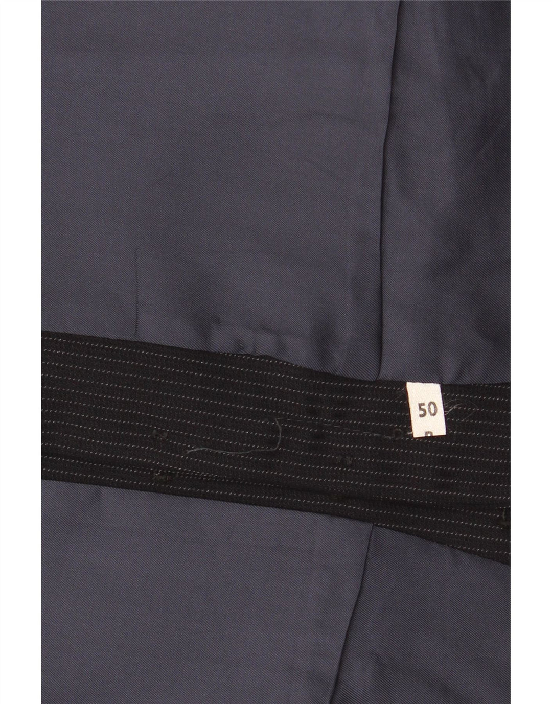 gilet homme vintage IT 50 Medium Navy Blue Pinstripe