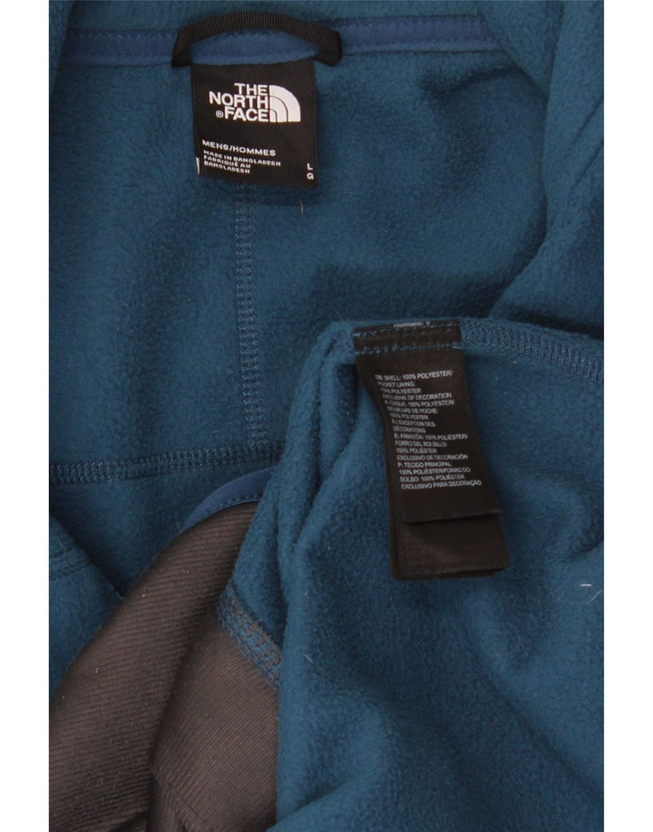 The North Face Veste polaire doublure pour homme UK 40 Large Bleu Polyester