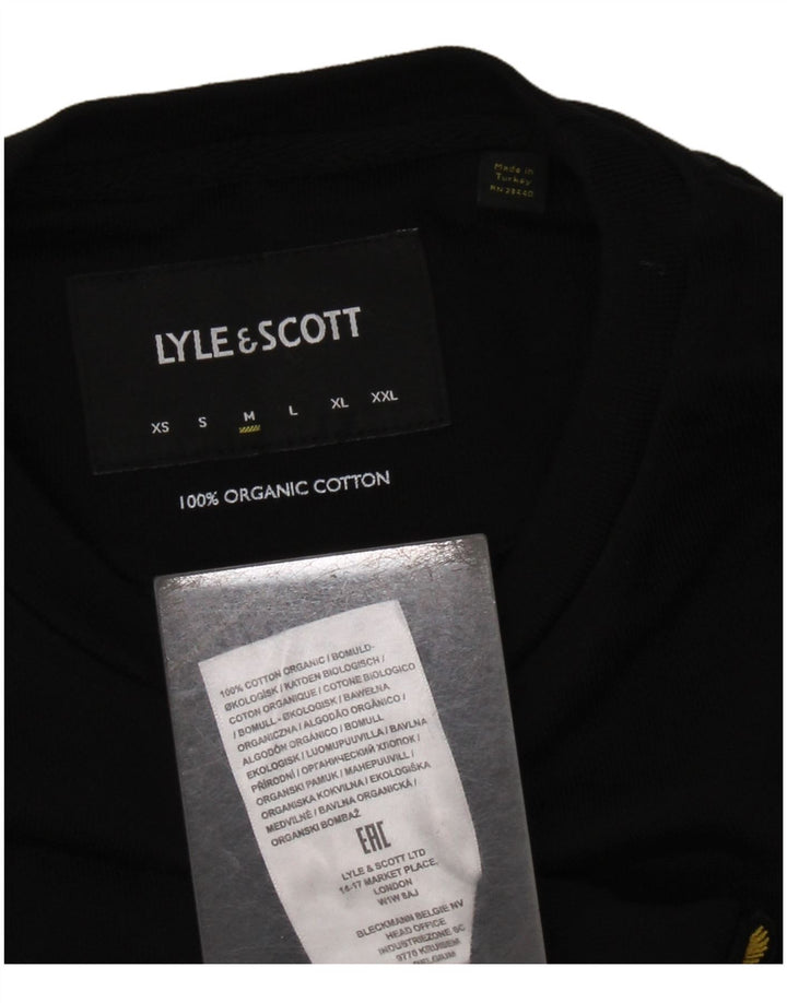 LYLE & SCOTT Sweat-Shirt Homme Noir Moyen Coton