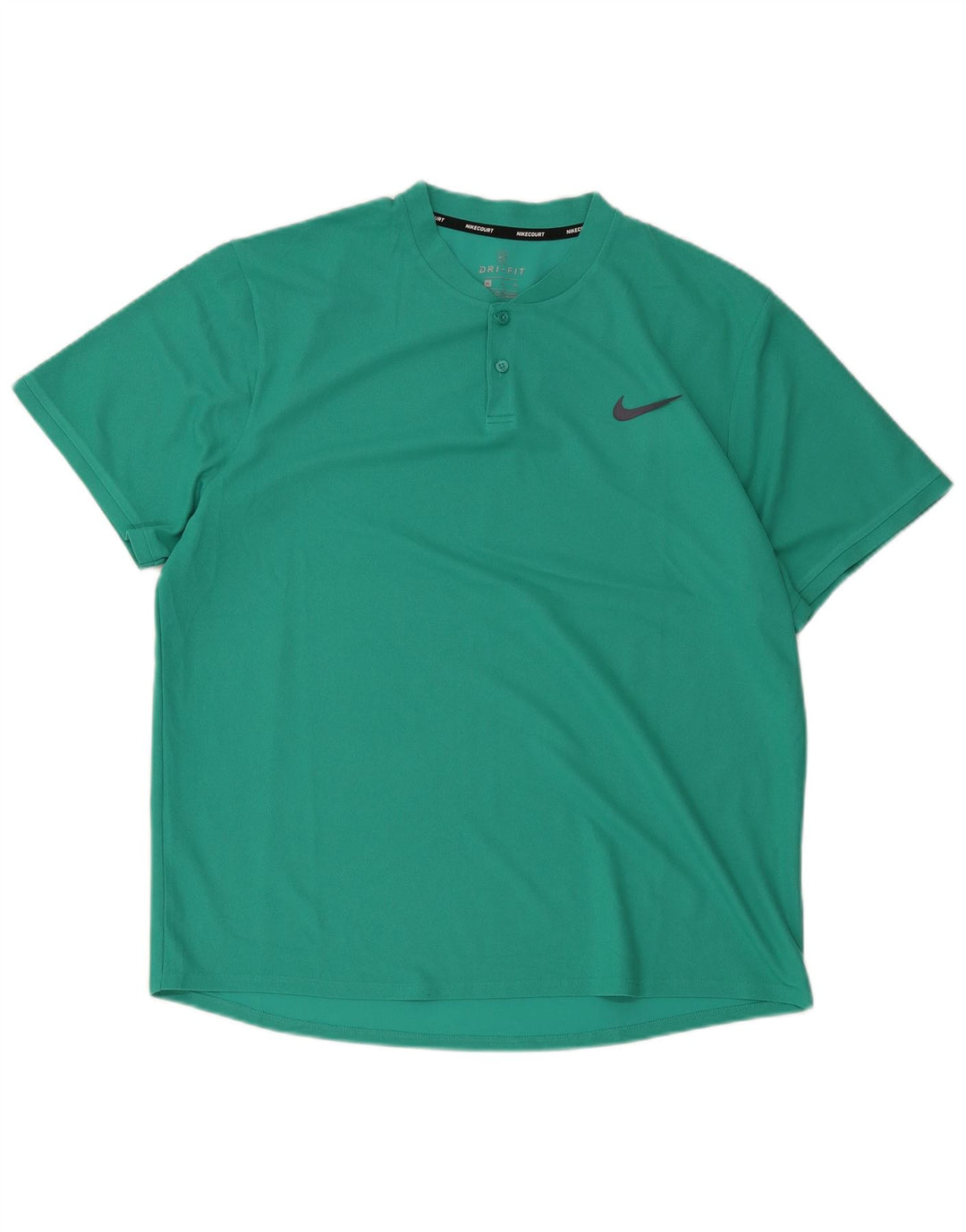 Nike Hommes Dri Fit T-Shirt Haut XL Vert Polyester