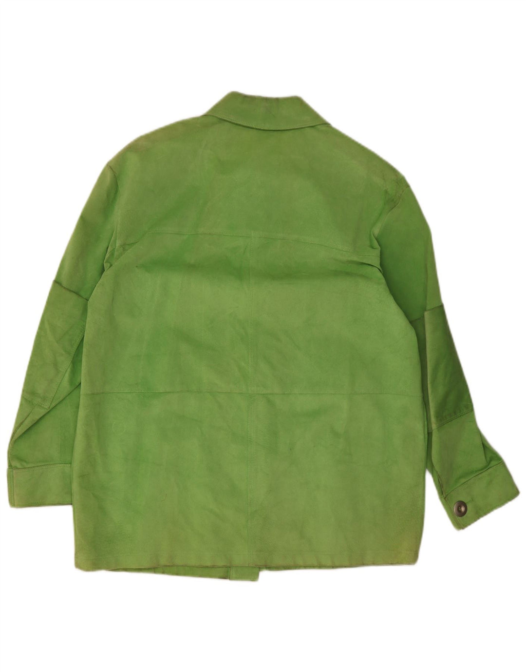 Gai Mattiolo Veste en daim pour femme UK 16 Large Vert