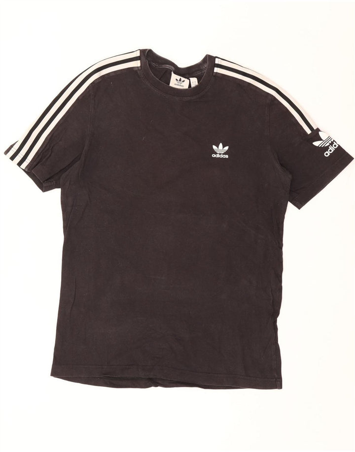 ADIDAS T-Shirt Homme Haut Petit Coton Noir