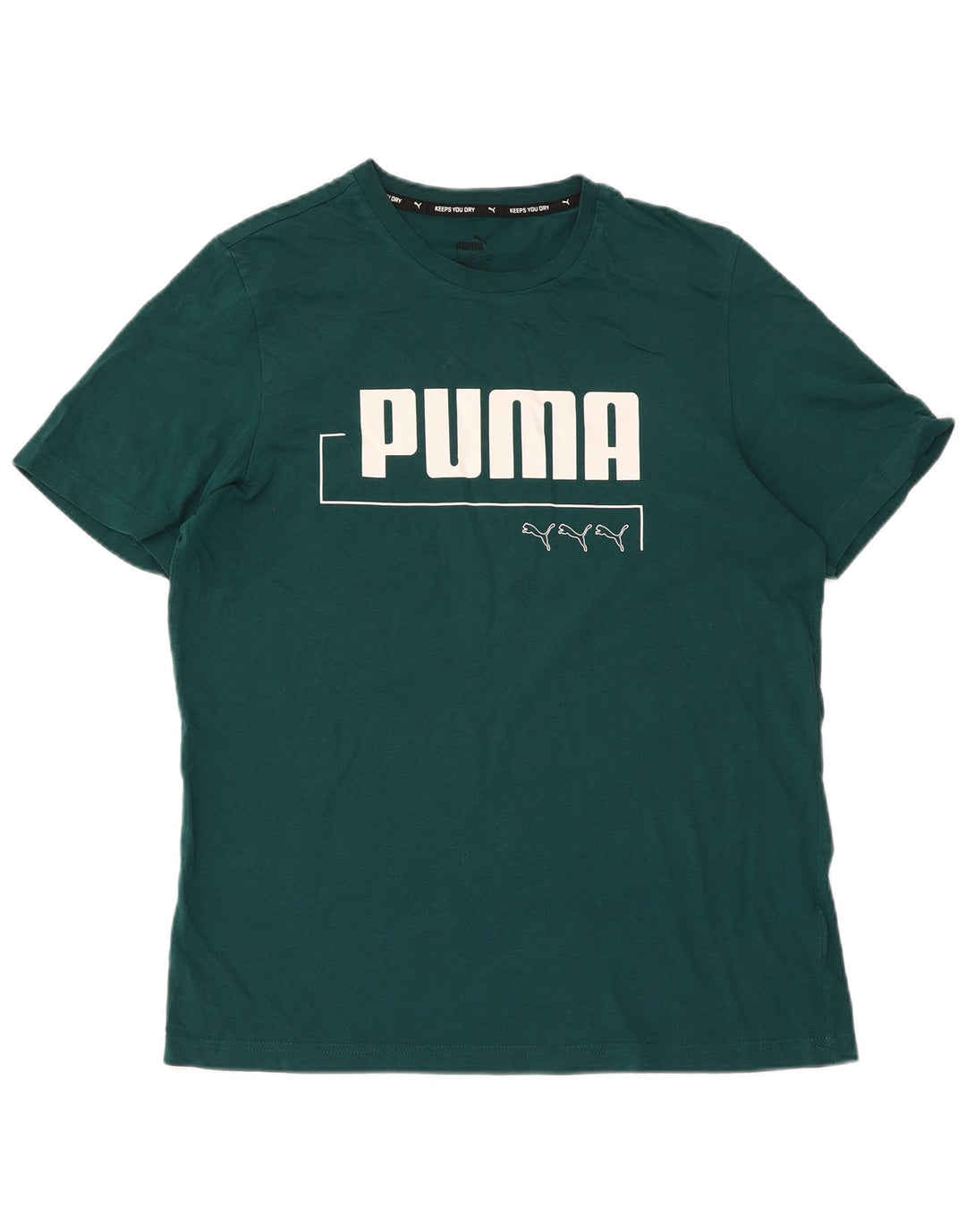 Puma Tee-Shirt Graphic Homme Vert Moyen