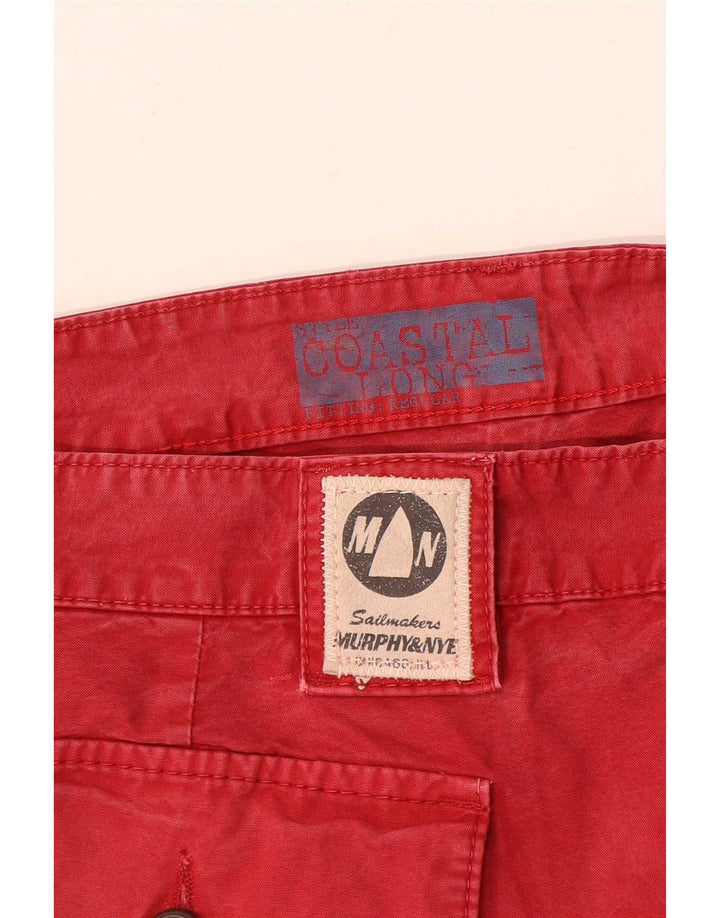 Murphy & Nye Short Chino Homme W38 XL Rouge