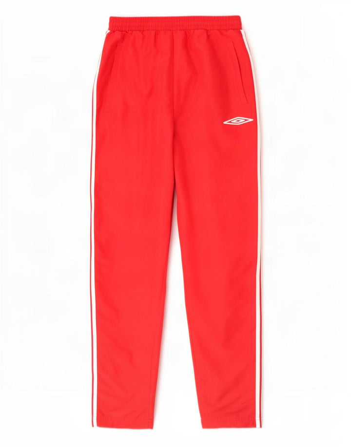 Umbro Pantalon de Survêtement Homme Rouge Moyen Polyester Colorblock