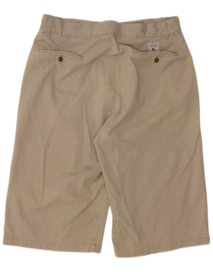 POLO RALPH LAUREN Short Chino Homme W33 Coton Beige Moyen