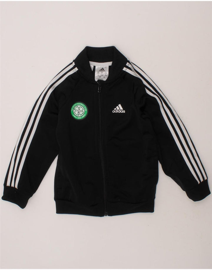 ADIDAS Boys Tracksuit Top Jacket 3-4 Years Navy Blue Vintage Adidas and Second-Hand Adidas from Messina Hembry 