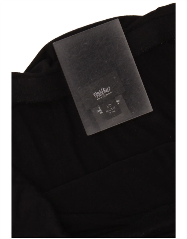 Mossimo Jupe midi taille haute pour femme Large W34 Rayonne noire