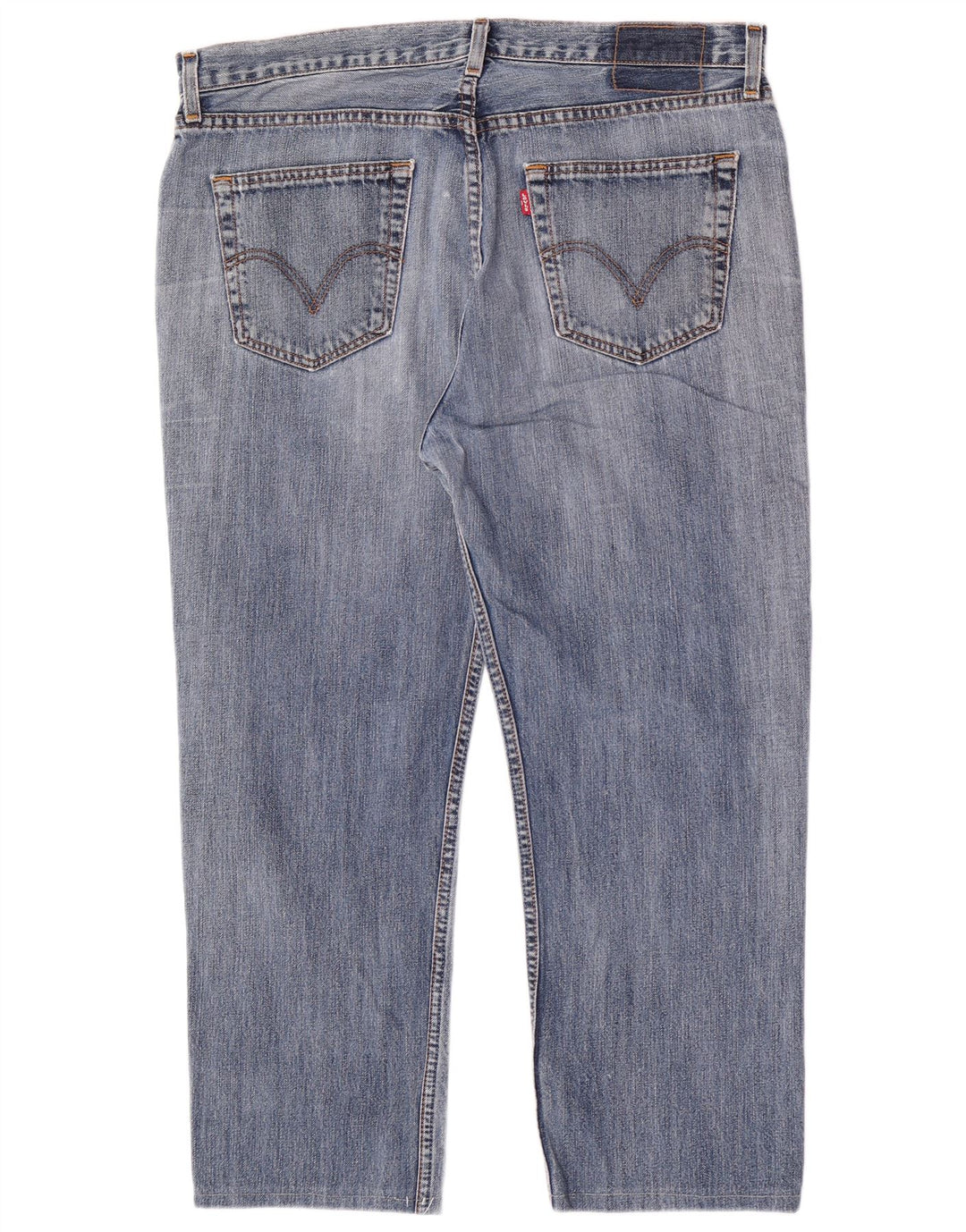 Levi's Jean Droit Court W38 L26 Homme Bleu Coton