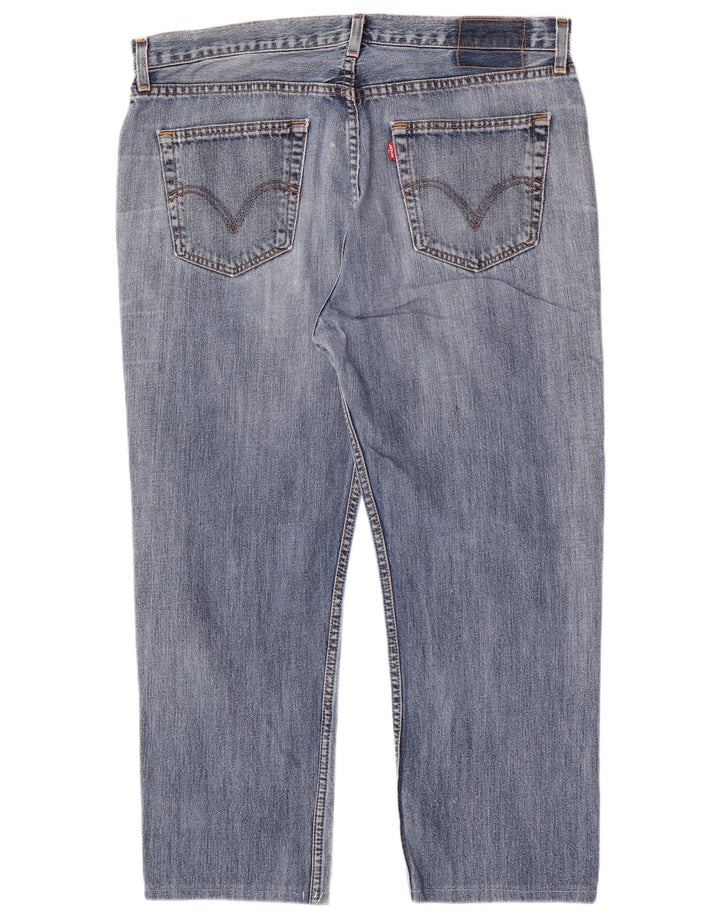 Levi's Jean Droit Court W38 L26 Homme Bleu Coton
