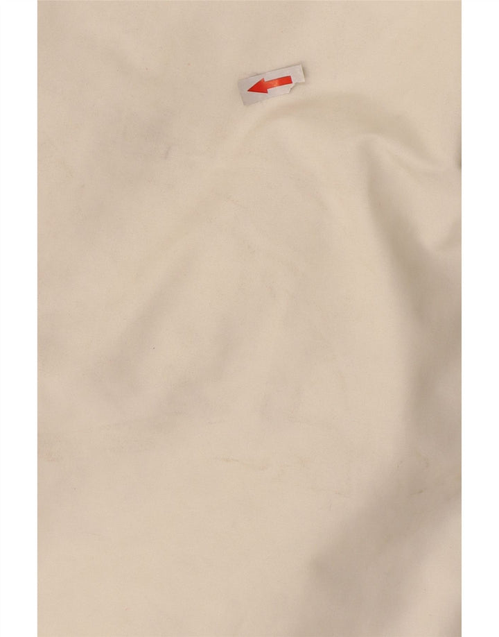 Woolrich Veste matelassée à capuche pour homme UK 36 Small Blanc Nylon
