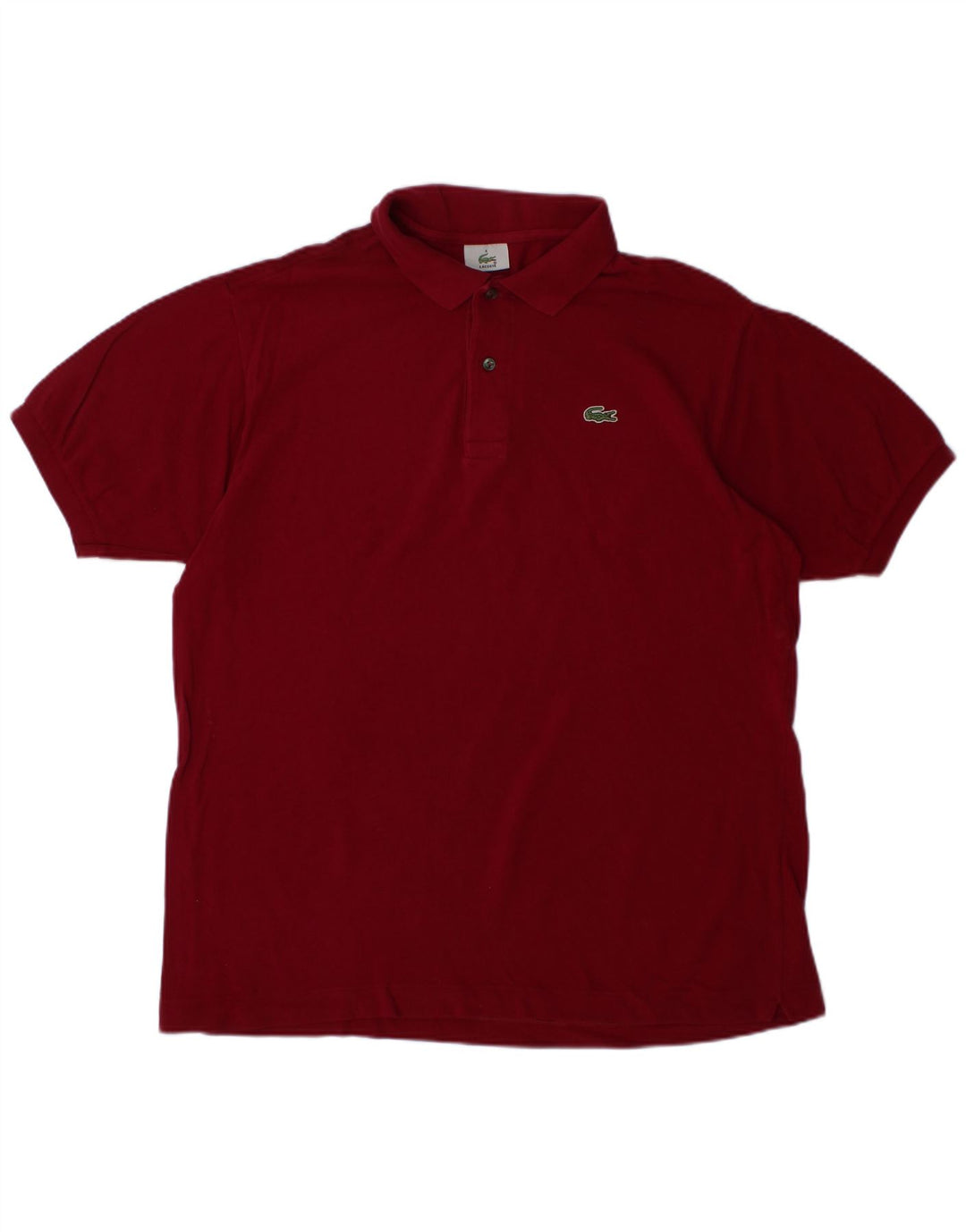 LACOSTE Polo Homme Taille 6 XL Coton Marron