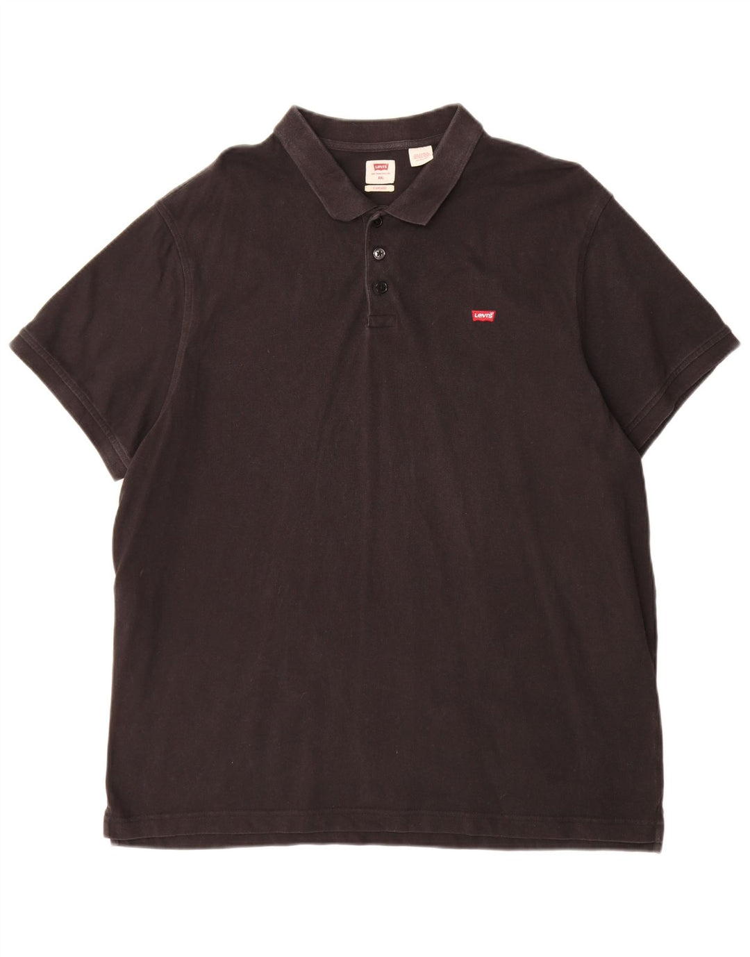 Levi's Polo Standard Homme 2XL Noir Coton