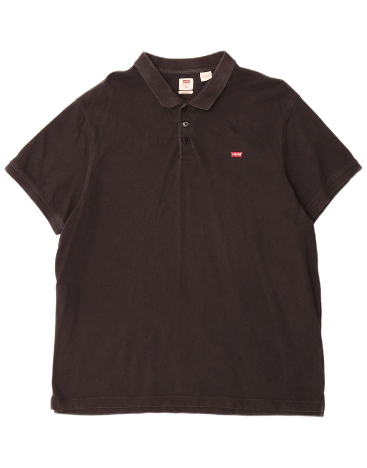 Levi's Polo Standard Homme 2XL Noir Coton